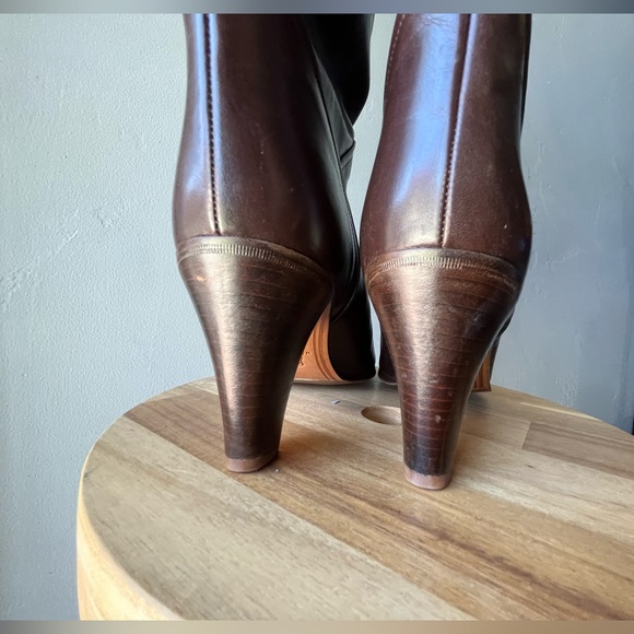 Russell & Bromley Brown Leather Boots ~ Size 40 or 9.5/10 - Picture 7 of 14